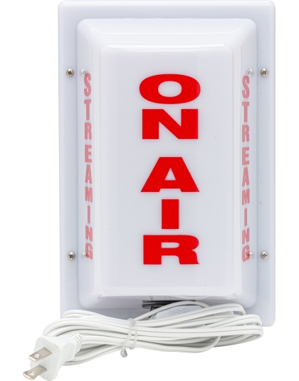 triple sided airstreaming portable warningtally light plug cord