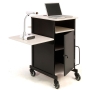 jumbo presentation cart plus laptop shelf