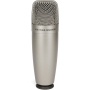 usb large diaphragm condenser microphone peak led headphone output