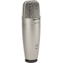 usb large diaphragm condenser microphone peak led headphone output