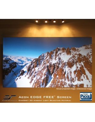100-Inch 16:9 Front Projection Edge Free Screen