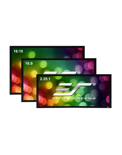 150-Inch 16:9 Front Projection Fixed Frame Screen