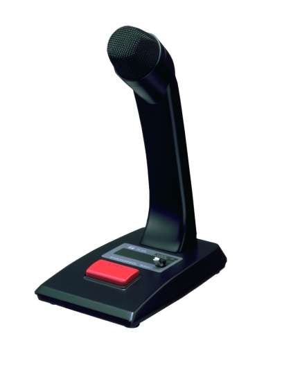 Desktop Push-To-Talk Paging Microphone