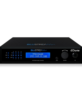 4x4 Dante Digital Audio Converter