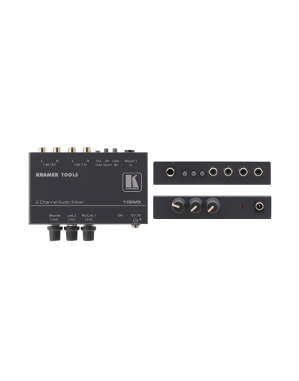 2-Channel Stereo Audio Mixer