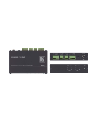 Balanced/Unbalanced Stereo Audio Transcoder