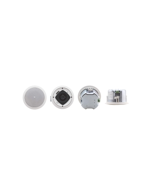 4" 2-Way Ceiling Speakers with Integrated Enclosure