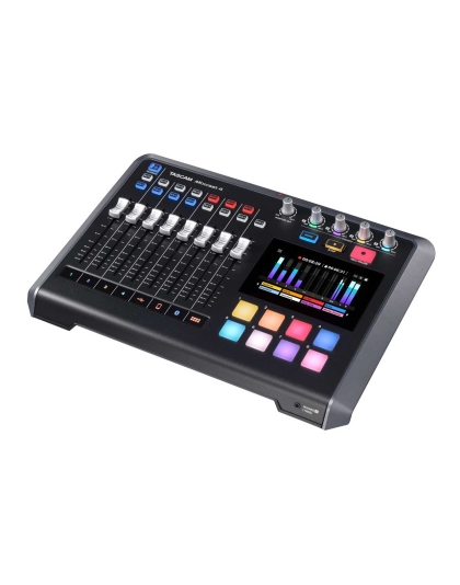 TASCAM Mixcast 4 Podcast Station with Built-in Recorder & USB Interface