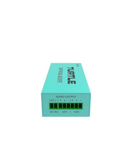 Pro Dante Dual Channel Analog Line Output Adapter with Gain Controls