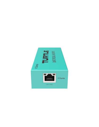 Pro Dante Dual Channel Analog Line Output Adapter with Gain Controls