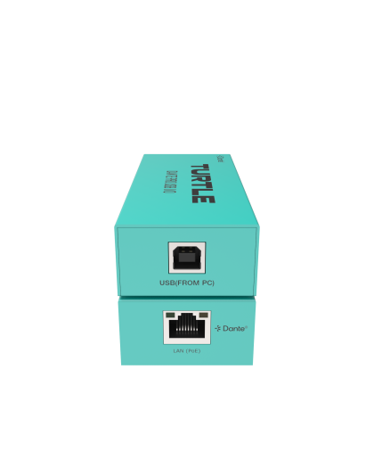 Pro Dante Dual Channel USB-C I/O Adapter