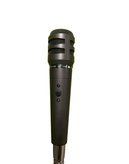Gooseneck Paging Microphone With Push-To-Talk Switch and Relay Output
