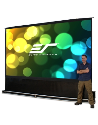 180-Inch QuickStand 5-Second Portable 16:9 Front Projection Screen