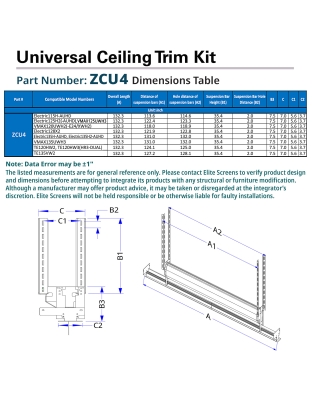 -Inch Trim Kit Accessories   Screen