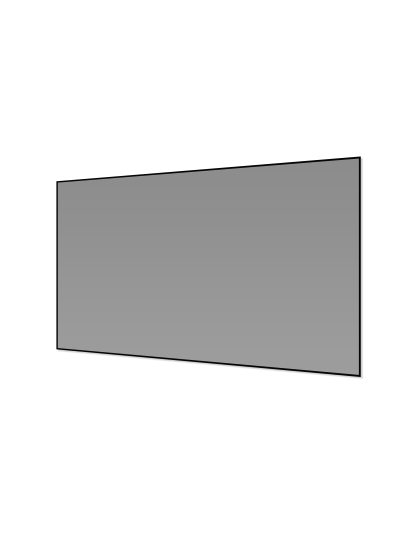 100-Inch Aeon CineGrey 3D Series Fixed Frame Ceiling/Ambient Light Rejecting 16:9 Front Projection Screen