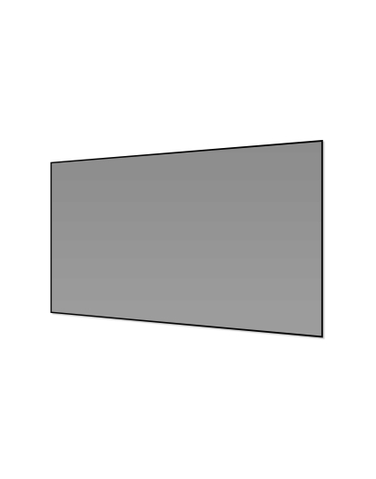 138-Inch Aeon CineGrey 4D AT Series Fixed Frame Acoustically Transparent 16:9 Front Projection Screen