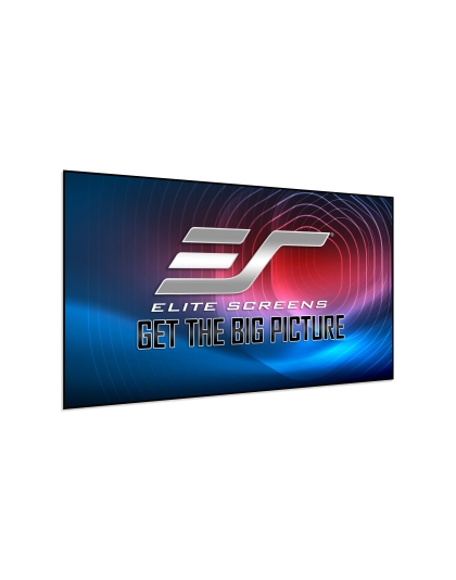 138-Inch Aeon CineWhite A8K Series Fixed Frame Acoustically Transparent 2.35:1 Front Projection Screen