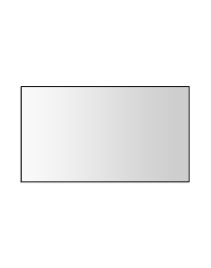 138-Inch Aeon CineWhite A8K Series Fixed Frame Acoustically Transparent 2.35:1 Front Projection Screen