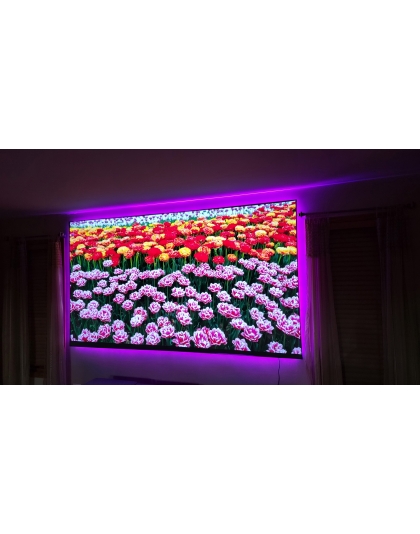 103-Inch Aeon CLR Series Fixed Frame Ceiling/Ambient Light Rejecting 16:9 Front Projection Screen