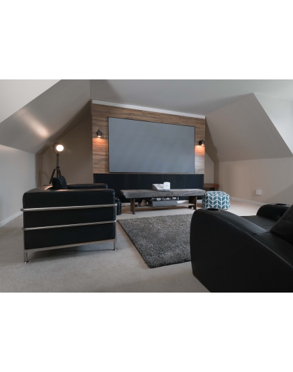 103-Inch Aeon CLR Series Fixed Frame Ceiling/Ambient Light Rejecting 16:9 Front Projection Screen