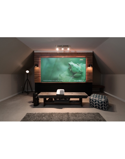 103-Inch Aeon CLR Series Fixed Frame Ceiling/Ambient Light Rejecting 16:9 Front Projection Screen