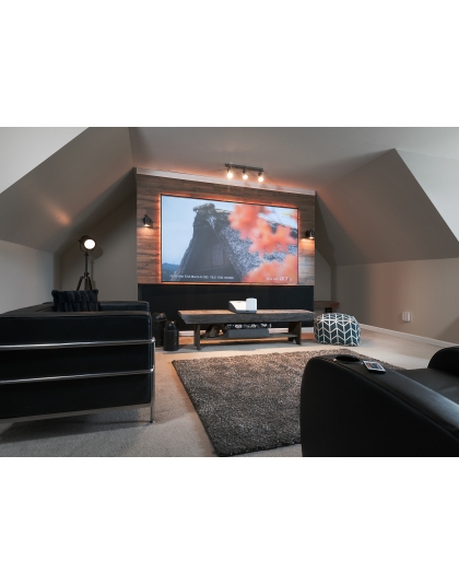 103-Inch Aeon CLR Series Fixed Frame Ceiling/Ambient Light Rejecting 16:9 Front Projection Screen