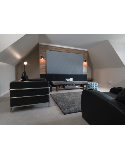 103-Inch Aeon CLR Series Fixed Frame Ceiling/Ambient Light Rejecting 16:9 Front Projection Screen