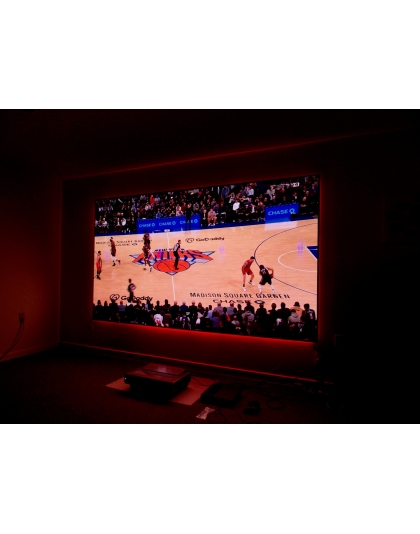 103-Inch Aeon CLR Series Fixed Frame Ceiling/Ambient Light Rejecting 16:9 Front Projection Screen