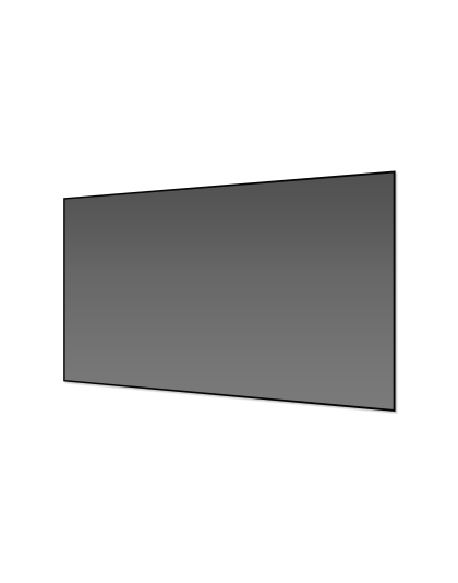 103-Inch Aeon CLR Series Fixed Frame Ceiling/Ambient Light Rejecting 16:9 Front Projection Screen