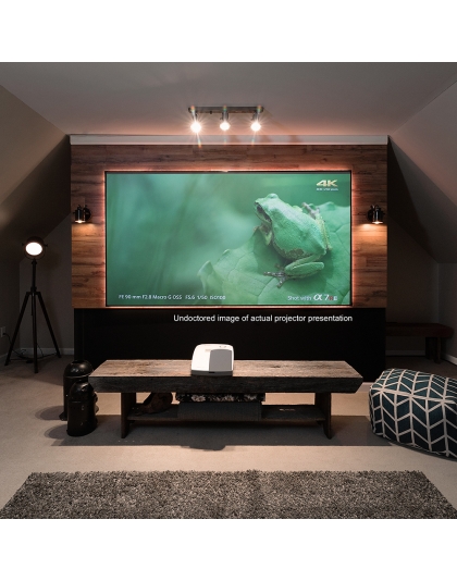 103-Inch Aeon CLR Series Fixed Frame Ceiling/Ambient Light Rejecting 16:9 Front Projection Screen