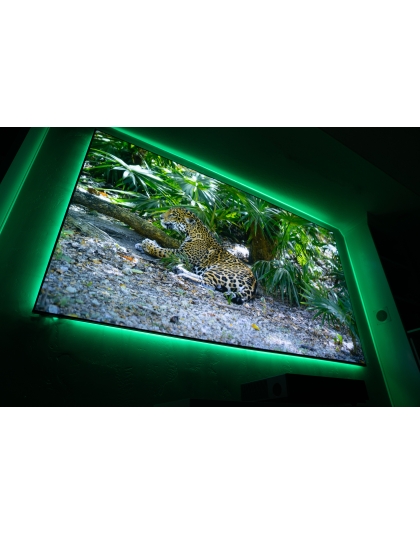 103-Inch Aeon CLR Series Fixed Frame Ceiling/Ambient Light Rejecting 16:9 Front Projection Screen