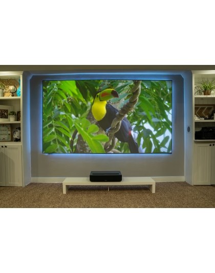 103-Inch Aeon CLR Series Fixed Frame Ceiling/Ambient Light Rejecting 16:9 Front Projection Screen