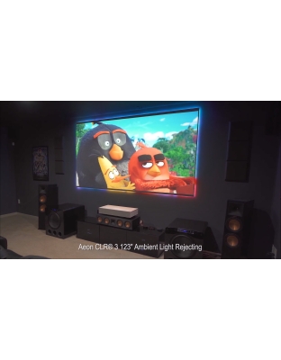 103-Inch Aeon CLR 3 Series Fixed Frame Ceiling/Ambient Light Rejecting 16:9 Front Projection Screen