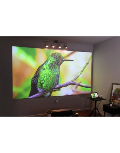 140-Inch Aeon CLR 5 Series Fixed Frame Ceiling/Ambient Light Rejecting 16:9 Front Projection Screen