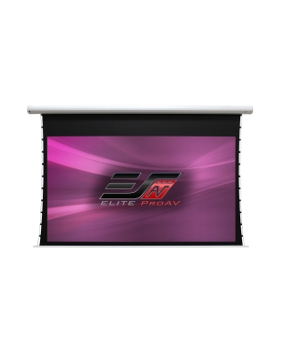 165-Inch Saker Tab-Tension 2 Series Electric 16:10 Front Projection Screen