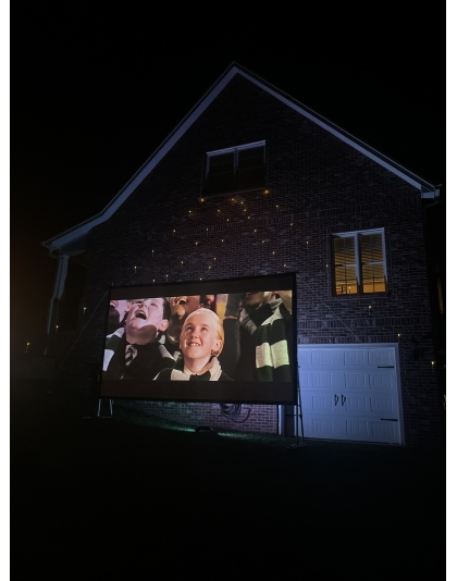 145-Inch Yard Master Plus Series Portable 16:9 Front Projection Screen
