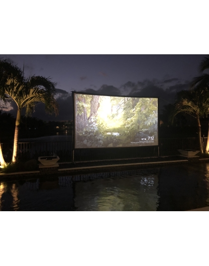 145-Inch Yard Master Plus Series Portable 16:9 Front Projection Screen