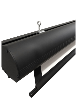 125-Inch Yard Master Electric Tension CineWhite Outdoor Retractable Electric 16:9 Front Projection Screen