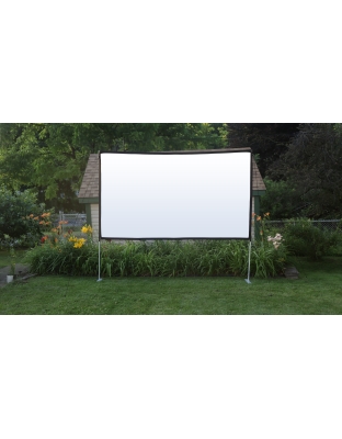 125-Inch Yard Master Lite Series Portable 16:9 Front and Rear Projection Screen