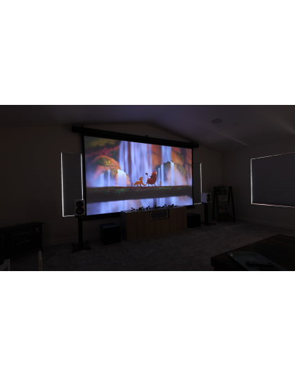 120-Inch CineTension 3 Series Electric Wall/Ceiling Tab-Tension 16:9 Front Projection Screen
