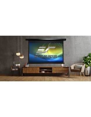 100-Inch CineTension 3 Series Electric Wall/Ceiling Tab-Tension 16:9 Front Projection Screen