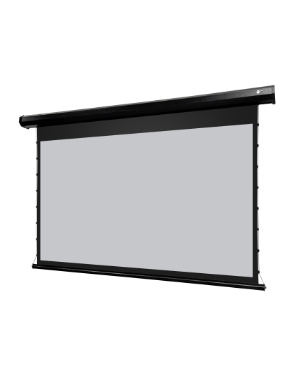 150-Inch CineTension 3 WraithVeil Dual Series Electric Wall/Ceiling Tab-Tension 16:9 Front and Rear Projection Screen