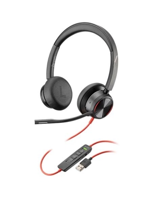 BLACKWIRE 8225, USB-A DUAL EAR