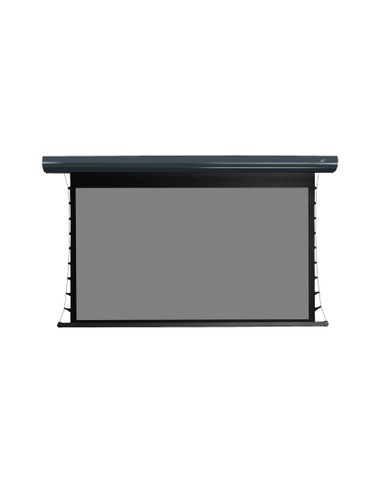 138-Inch Starling Tab-Tension CLR 5 Series Electric Ceiling/Ambient Light Rejecting Screens 16:9 Front Projection Screen
