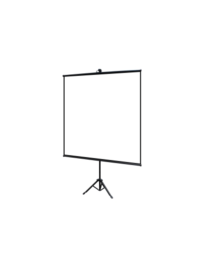 50-Inch Tripod Lite Wall Series Tripod 1:1 Front Projection Screen