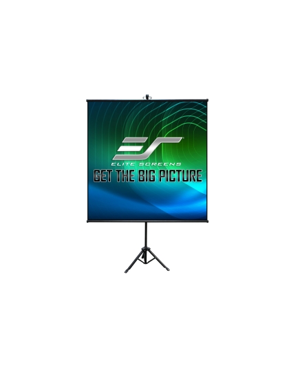 50-Inch Tripod Lite Wall Series Tripod 1:1 Front Projection Screen
