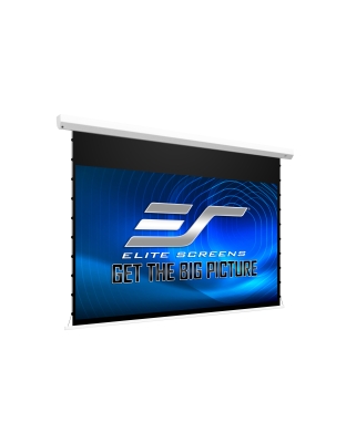 150-Inch Starling Tab-Tension CineGrey 4D AT Series Electric Tab Tension Acoustically Transparent 16:9 Front Projection Screen