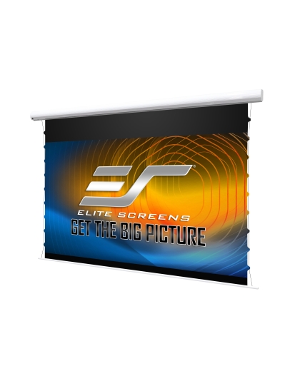 152-Inch Starling Tab-Tension CLR 5 Series Electric Ceiling/Ambient Light Rejecting Screens 16:9 Front Projection Screen