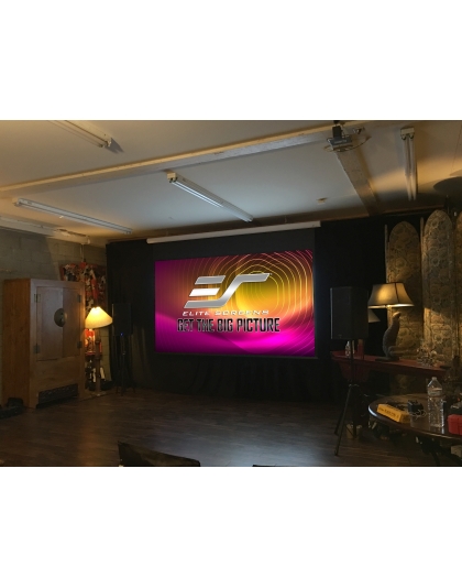 180-Inch Starling 3 Series Electric 16:9 Front Projection Screen