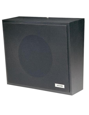 1Watt 1Way Wall Speaker - Black